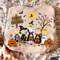 Comfort Colors Snoopy Halloween Shirt Women, Peanuts Charlie Brown Ghost Woodstock Lucy Pumpkin Spooky Graphic Tee, Gift for Her Aesthetic