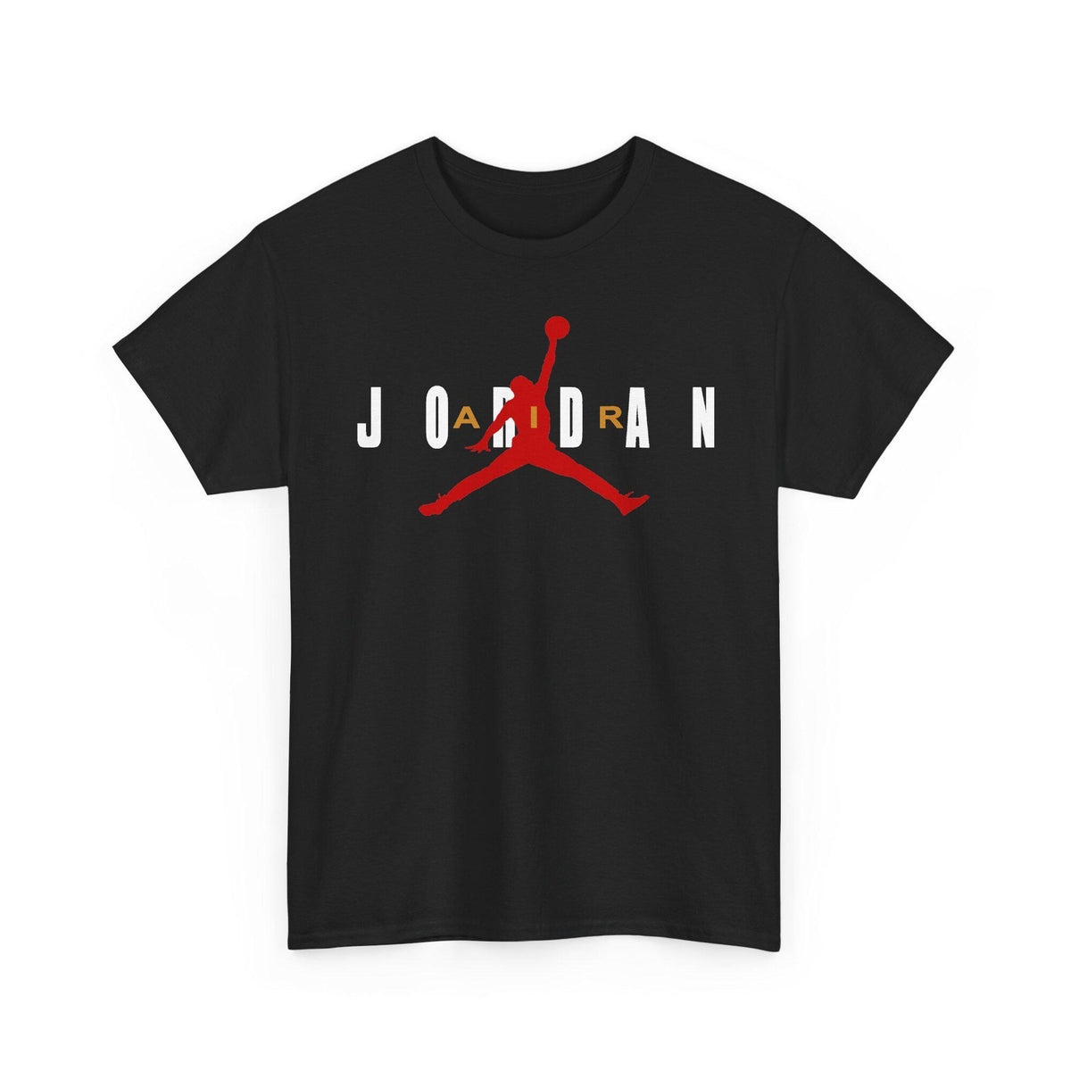 Comfort Colors Jumpman Jordan Air Shirt Women, Retro Basketball Silhouette Red Black Graphic Tee, Sneakerhead Fan Gift for Her Aesthetic
