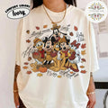 Comfort Colors Mickey and Friends Signature Fall Vibes Shirt Women, Disney Thanksgiving Autumn Leaves Pumpkin Spice Spooky Season Halloween Trip Graphic Tee, Gift for Her Aesthetic