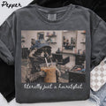 Comfort Colors Hairstylist Raccoon Shirt Hair Stylist Graduation Gifts Funny Cosmetology Tshirt Hairdresser Team Tee Women