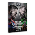 UFC 257 Dustin Poirier vs Conor "Notorious" McGregor Living Room Walls Decor Home - Poster | Canvas Wall Art Print