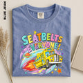 Comfort Colors Magic School Bus Shirt Seatbelts Everyone Teacher Tee Ms Frizzle Back to School Gift Science Teacher TShirt for Women
