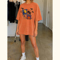 Retro Halloween Shirt Halloween Sweatshirt Vintage Spooky Season Tee Crewneck Pumpkin Ghost Black Cat Fall Graphic Gift