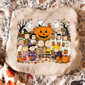 Comfort Colors Snoopy Halloween Shirt Women, Charlie Brown Peanuts Spooky Boo Halloween Pumpkin Family Graphic Tee, Gift for Her Aesthetic