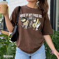 Where the Wild Things Are Teacher Shirt Wild Things Graphic Tee Preschool Kindergarten Reading Teacher Gift Book Lover TShirt