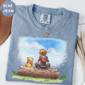 Retro Kingdom Hearts Sora Winnie The Pooh Shirt Video Game Fan Gift Tee Disneyland Family Matching Trip Shirt Disney Kingdom Heart 2
