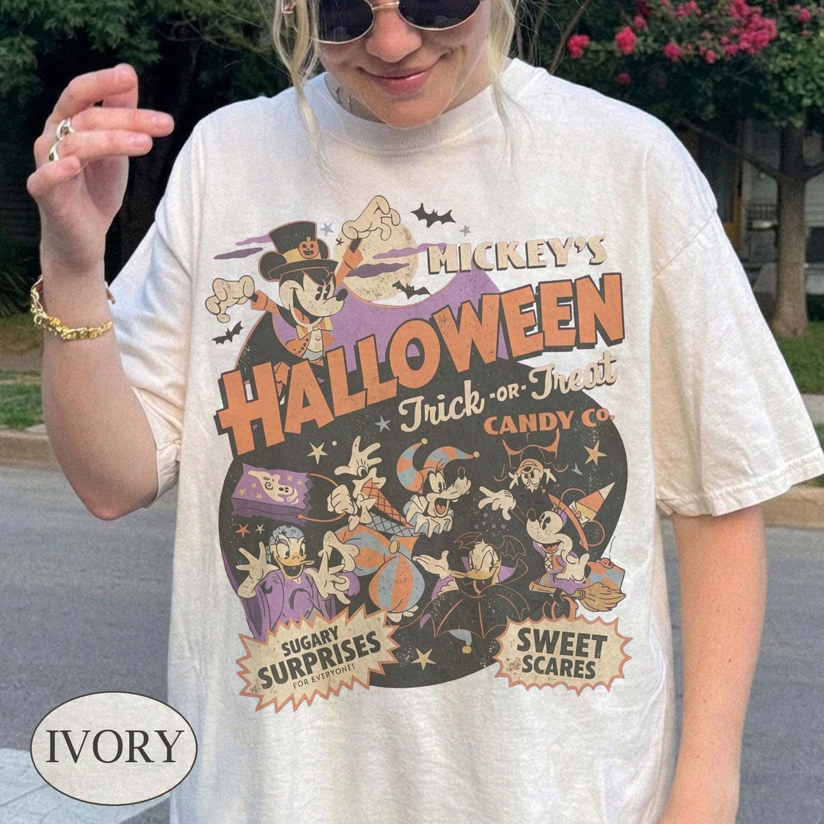 Vintage Mickey Mouse Halloween Shirt Mickeys Not So Scary Halloween Party Tee Trick Or Treat Disneyland Halloween Family Matching Tee