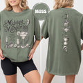 Comfort Colors Midnight Margaritas Shirt Women, Halloween Movie Practical Magic Inspired Fall Witch Aesthetic Graphic Tee, Spooky Season Gift for Her