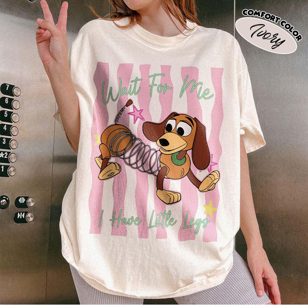 Slinky Wait For Me I Have Little Legs Shirt Disney Characters Shirt Mickey Ears Slinky Dog Shirt Slinky Dog Lover GiftDog Lover Family Shirt