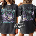 Comfort Colors Owens Sisters Apothecary Two-Sided Shirt Women, Salt Rosemary Lavender Love Salem Witchy Practical Magic Halloween Graphic Tee, Gift for Her Aesthetic