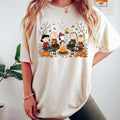 Peanuts Fall Shirt 2026 Snoopy Campfire Shirt Charlie Brown Autumn Tee Cozy Fall Shirt Pumpkin Season TShirt Peanuts Thanksgiving Shirt