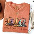 Comfort Colors A Girl Gotta Have Options Shirt Women, Witch Hat Halloween Spooky Season Retro Witchy Cute Fall Graphic Tee, Gift for Her Aesthetic