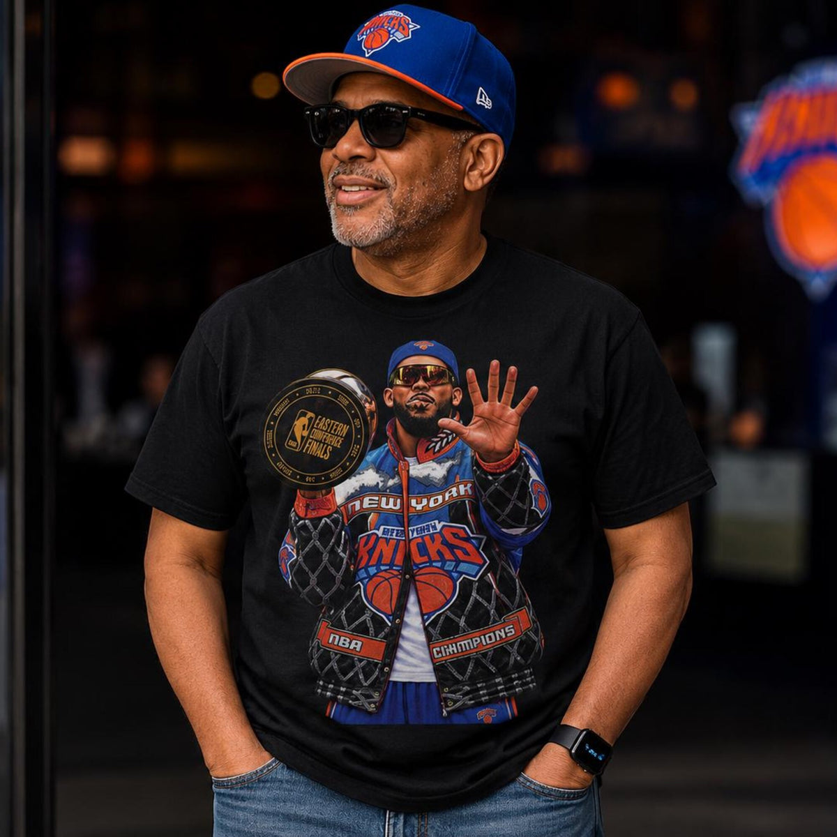 Karl-Anthony Towns New York Knicks Shirt Knicks In Five Basketball Fan Tee Unisex