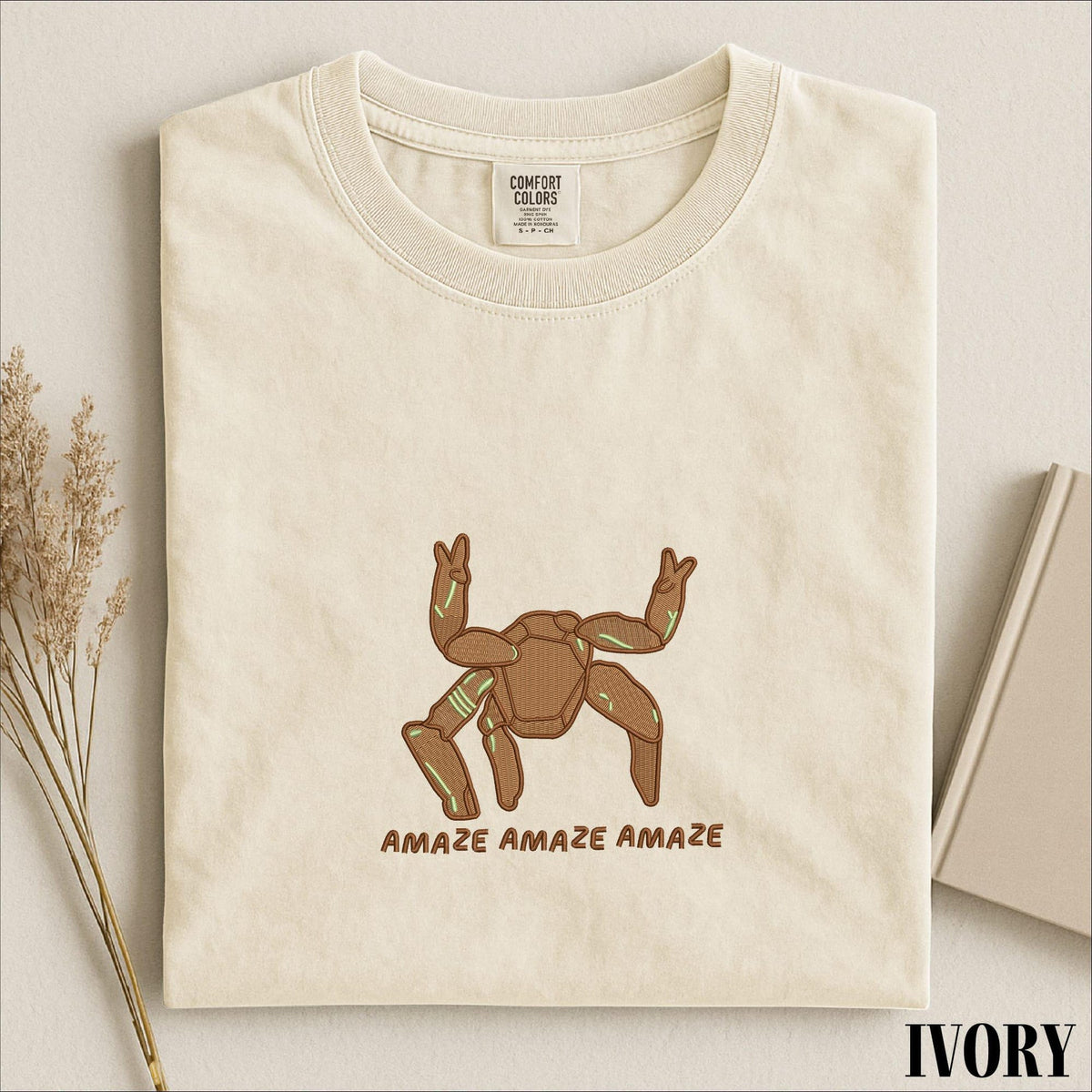 Amaze Rocky Alien Embroidered Shirt Funny SciFi Quote Space Sweatshirt Project Hail Mary Comfort Colors SciFi Tshirt