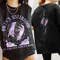 Comfort Colors Owens Sisterhood Practical Magic Shirt Women, Funny Witchy Halloween Salem Sally Gillian Spooky Graphic Tee, Gift for Her Aesthetic