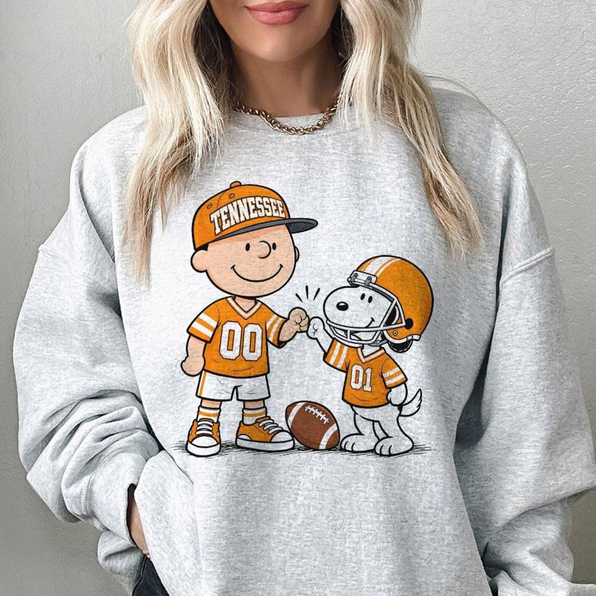 Comfort Colors Tennessee Football Cartoon Shirt Women, Vintage Orange Game Day Kids Adult Graphic Tee, Fan Gift for Her Aesthetic