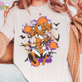 Comfort Colors Retro 90s Spider Man and Iron Man Halloween Pumpkins Shirt Women, Marvel Studios Disneyland Family Birthday Holiday Graphic Tee, Fan Gift for Her Aesthetic