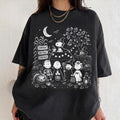 Comfort Colors Snoopy Halloween Shirt Women, Peanuts Charlie Brown Trick or Treat Halloween Party Spooky Graphic Tee, Gift for Her Aesthetic