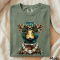 Glam Mallard Duck Comfort Colors Shirt Duck Hunting Wife Tee Duck Lover Gift Bird Lover Shirt Preppy Mallard Duck TShirt