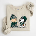 Comfort Colors Philadelphia Football Shirt Women, Cute Game Day Retro Charlie Brown Cartoon Fan Graphic Tee, Gift for Her Aesthetic