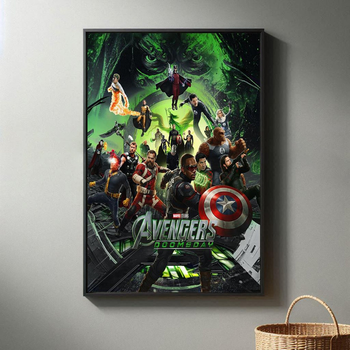 Avengers Doomsday Movie High Quality Modern Room Decorative Arts Popular Film Gift - Poster | Canvas Wall Art Print