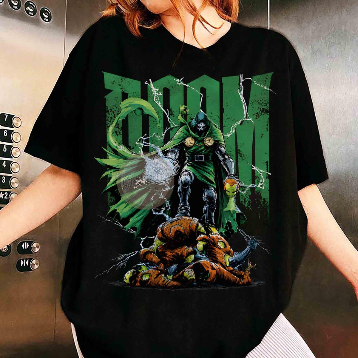 Comfort Colors Vintage Doctor Doom Multiverse Shirt Women, Retro Marvel Avengers Doomsday MCU Villain Graphic Tee, Fan Gift for Her Aesthetic