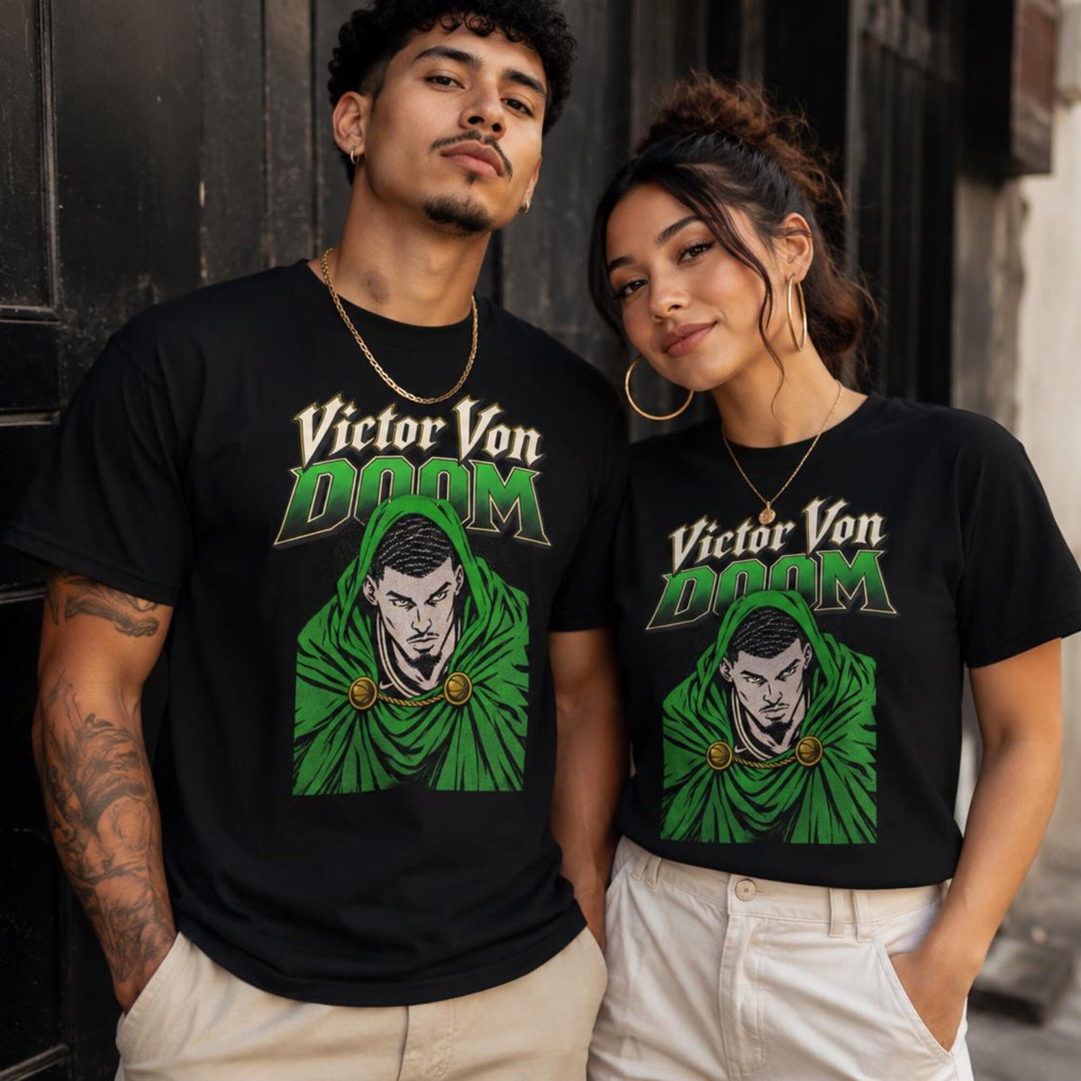 Comfort Colors Victor Von Doom Basketball Parody Shirt Women, Doctor Doom Comic Book Inspired Graphic Tee, Fan Gift for Her Aesthetic