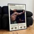 Conor Anthony McGregor Boxer Sports Home Fighter Decor Gift - Poster | Canvas Wall Art Print