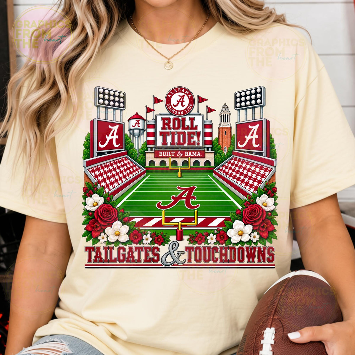 Comfort Colors Alabama Crimson Tide Shirt Women, Vintage Crimson Stripes Watercolor Pastel Graphic Tee, Fan Gift for Her Aesthetic