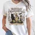 Comfort Colors Midnight Margaritas Shirt Women, Witchy Halloween Practical Magic Spooky Season Graphic Tee, Gift for Her Aesthetic