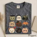 Horror Pumpkin TShirt Spooky Season Pumpkins Sweater Halloween Character Tee Creepy Season Sweater Comfort Colors TShirt