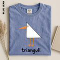 Comfort Colors Triangull Triangle Seagull Shirt Funny Bird Pun Tee Cute Geometric Seagull TShirt Math Joke Sweatshirt Punny Gift Hoodie
