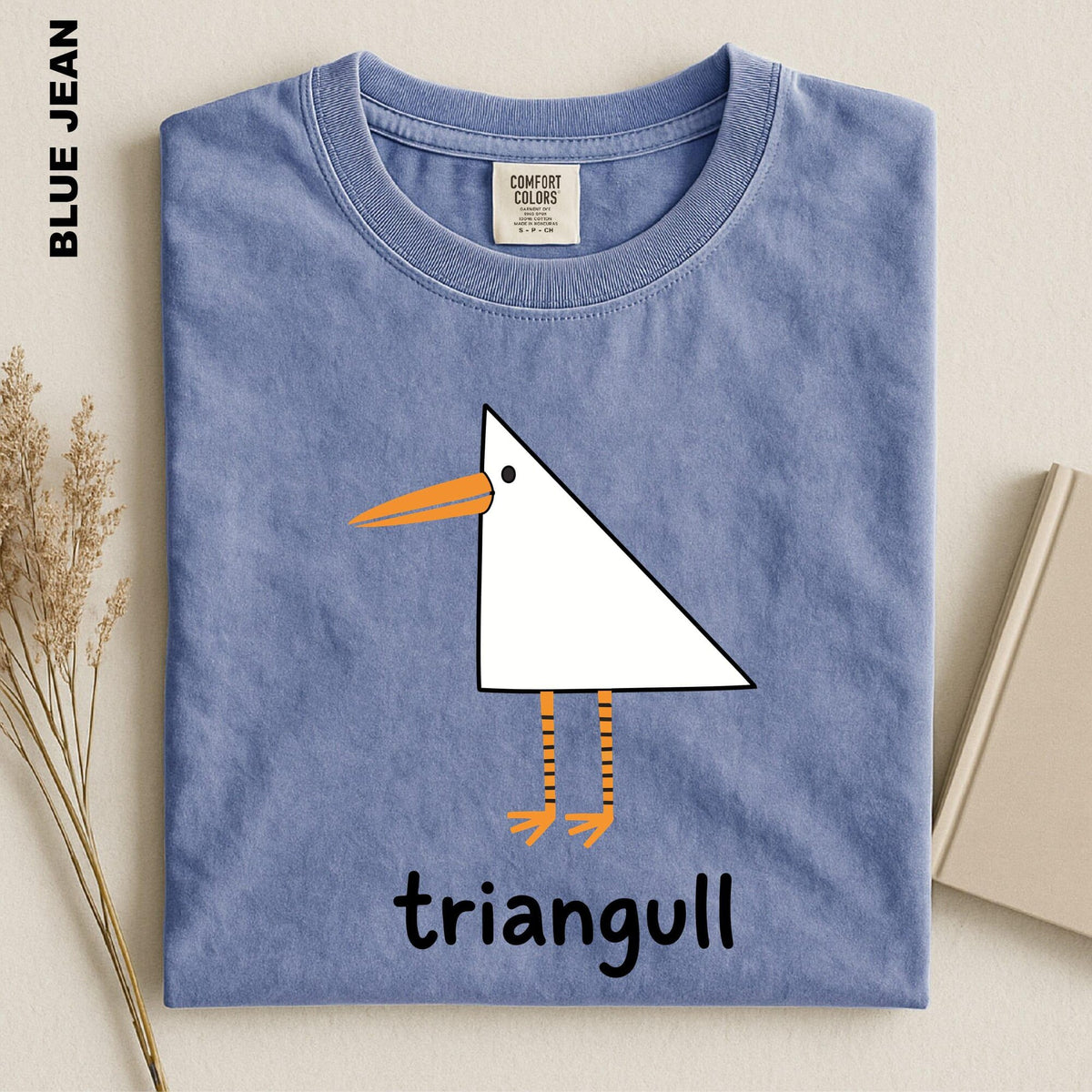 Comfort Colors Triangull Triangle Seagull Shirt Funny Bird Pun Tee Cute Geometric Seagull TShirt Math Joke Sweatshirt Punny Gift Hoodie