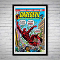 Daredevil Man Without Fear Issue 109 Nekra High Priestess of Death Comic Book - Poster | Canvas Wall Art Print