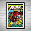 Daredevil Man Without Fear Issue 110 The Master Comic Book - Poster | Canvas Wall Art Print