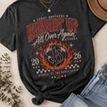 Jonas Brothers Burnin Up Tour Shirt Comfort Colors Pepper Tee Burnin Up All Over Again Shirt 2000s Tour Date Tshirt JB Fan Shirt