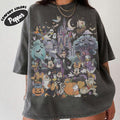 Vintage Magic Kingdom Walt Disney World Halloween Shirt Mickey Friends Characters Group Tee WDW Disneyland Vacation Family Trip 2026