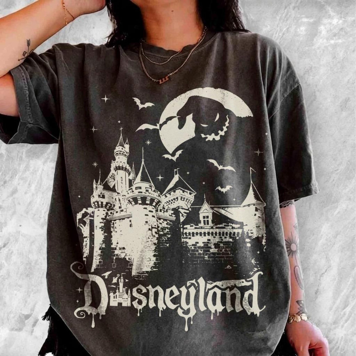 Comfort Colors Vintage Oogie Boogie Bash 2026 Fall Shirt Women, Disneyland Halloween Spooky Castle Gothic Disney Family Trip Matching Graphic Tee, Gift for Her Aesthetic