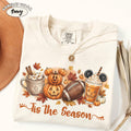 Comfort Colors Mickey Tis the Season Fall Shirt Women, Disney Pumpkin Autumn Pumpkin Season Graphic Tee, Gift for Her Aesthetic