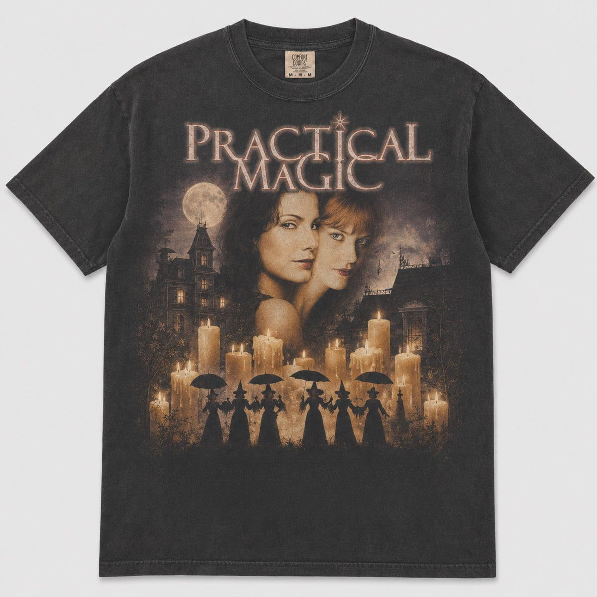 Practical Magic 1998 Shirt Vintage Witch Movie Comfort Colors Tee Halloween Midnight Margaritas Shirt Spooky Season Gift