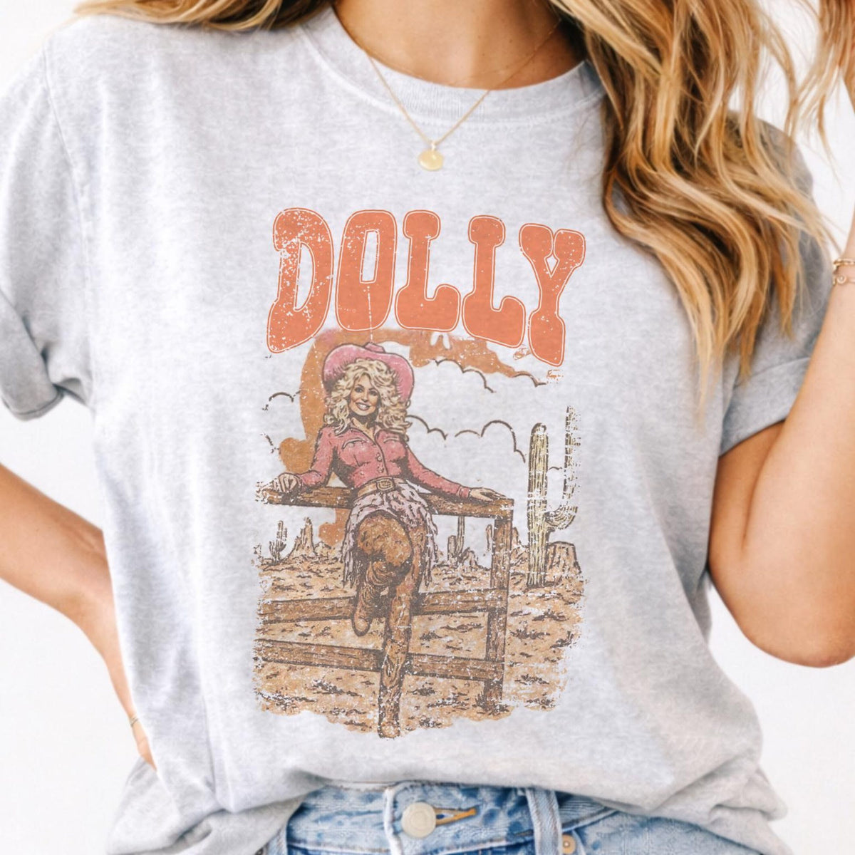 Dolly Parton Shirt Vintage Country Western Retro Cowgirl Graphic Southern Cowboy Nashville Tee Gift
