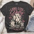 Comfort Colors Long Live Dolly Parton Shirt Women, Tribute Legend Icon Queen Memorial Country Music Graphic Tee, Fan Gift for Her Aesthetic