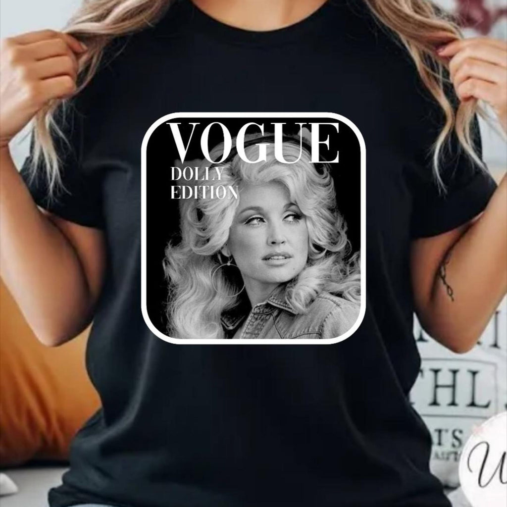 Dolly Parton Shirt Country Music Icon Glamour Portrait Retro Graphic Tee Fan Gift