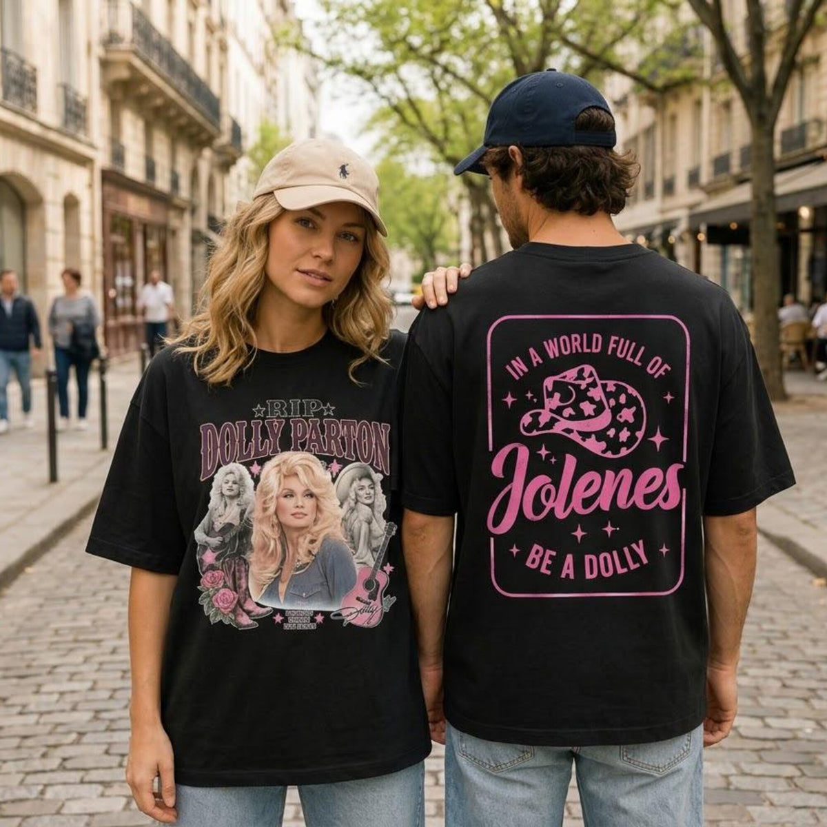 Comfort Colors In a World Full of Jolenes Be a Dolly Shirt Women, Vintage Country Music RIP Dolly Retro Western Cowgirl Nashville Graphic Tee, Fan Gift for Her Aesthetic
