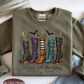Comfort Colors A Girl Gotta Have Options Shirt Women, Witchy Boots Halloween Funny Witch Cute October Graphic Tee, Gift for Her Aesthetic