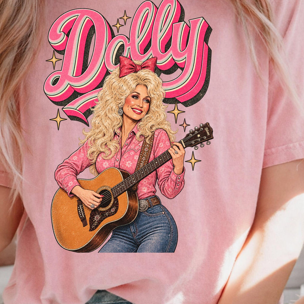 Dolly Parton Tribute Shirt Vintage Country Music Tee Fan Gift