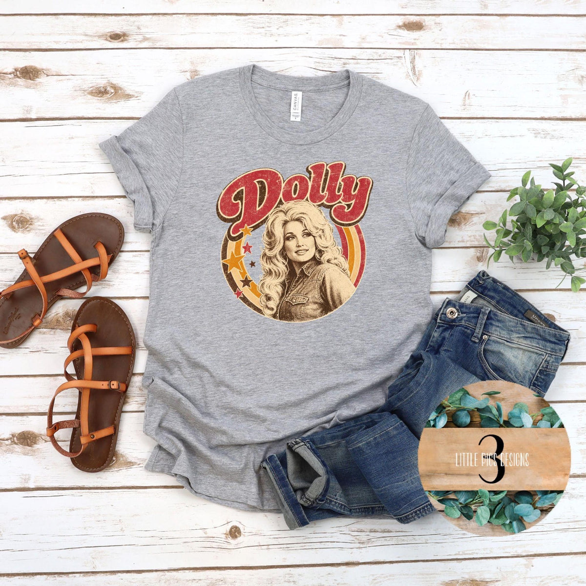 Retro Dolly Shirt Bella Canvas