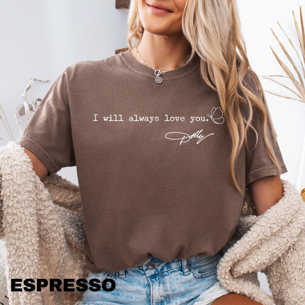 Comfort Colors Dolly Parton Tribute Shirt I Will Always Love You Vintage Retro Country Music Legend Portrait Gift