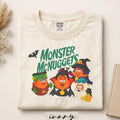 Monster Nuggets Comfort Colors Shirt Retro Spooky Nugget Graphic Tee Halloween Meal Bucket Top Nostalgia Nuggets Tee Chicken Lover Gift