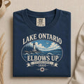 Lake Ontario Shirt Elbows Up Canada Tee Great Lakes Canadian Pride Gift   Tshirt Retro Resistance Unisex